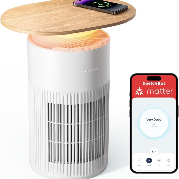 Air Purifier for Home Large Room up to 3620 ft², Pet Mode, Support Matter, 20dB, Washable Pre-filter, Aromatherapy, Works with Alexa, Google Home, Apple Home, Ideal for Odor, Dust & Pet Hair
